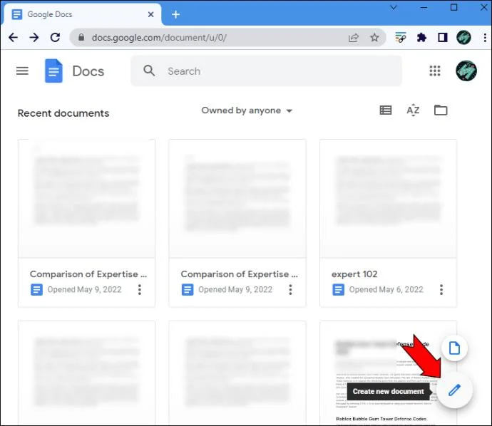 نحوه باز کردن یک فایل DOCX با Google Docs