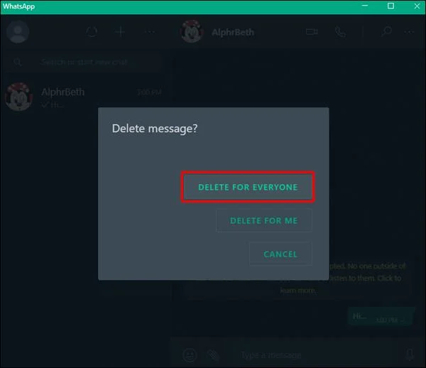 چگونه یک پیام را در واتس اپ حذف کنیم