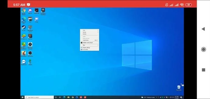 نحوه کلیک راست در AnyDesk در رایانه شخصی یا دستگاه تلفن همراه