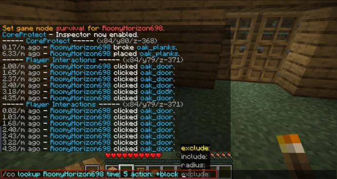 क्या आप देख सकते हैं कि Minecraft में ब्लॉक किसने रखा है?  नहीं!