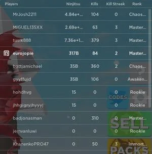 Player List in Roblox