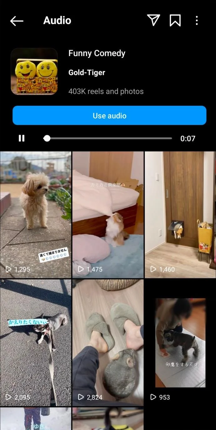 De beste Instagram Reels-nummers