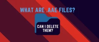 .Aae ファイルとは何ですか? 削除してもいいですか?