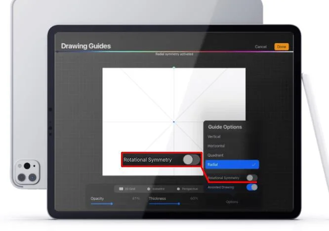 Cara Mencerminkan Objek Dalam Lukisan Dalam Procreate