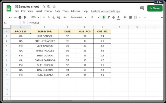 نحوه افزودن و حذف سطرها و ستون ها در Google Sheets