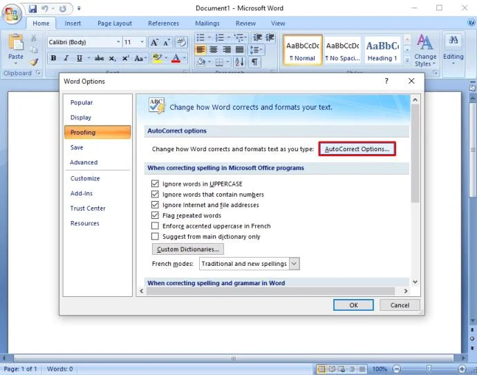 Jak wyłączyć autokorektę w programie Microsoft Word