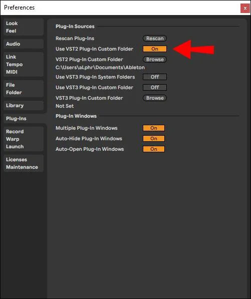 Comment utiliser les plugins avec Ableton