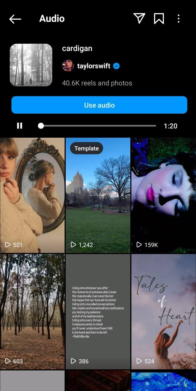 De beste Instagram Reels-nummers