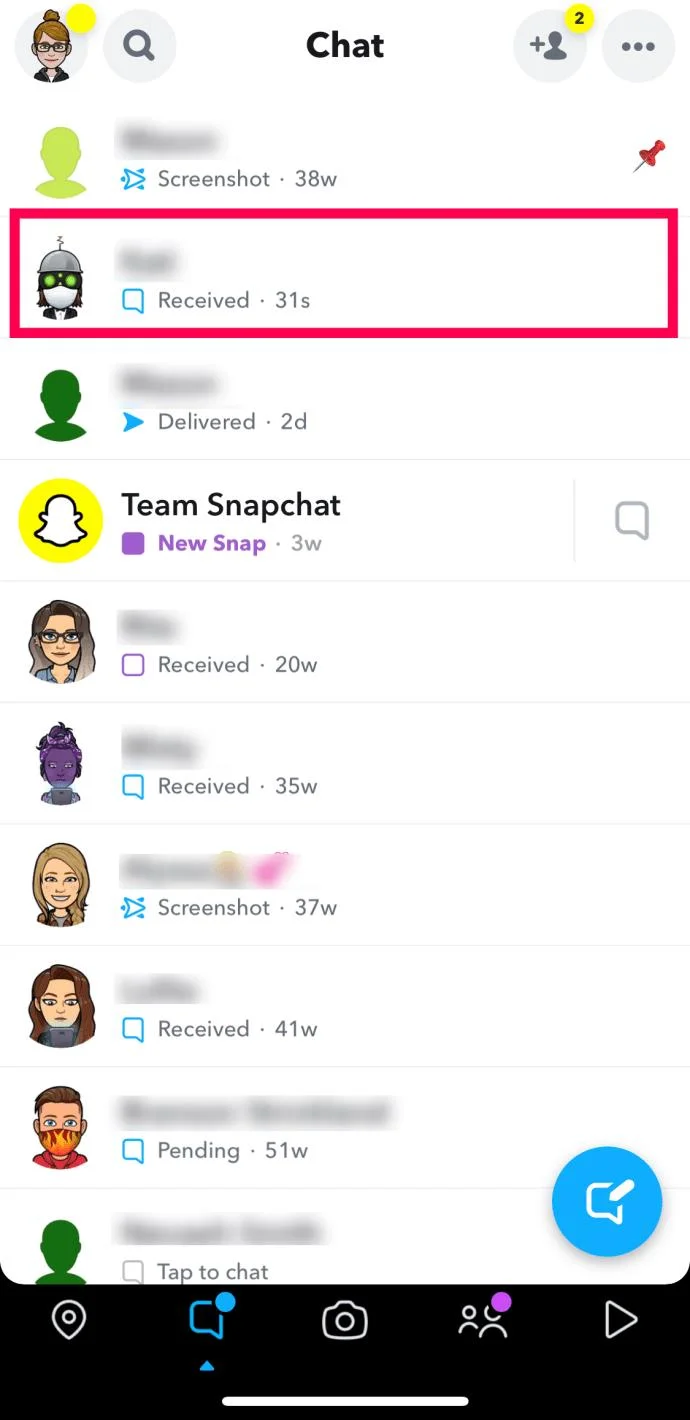 Jak wyłączyć powiadomienia o pisaniu na Snapchacie