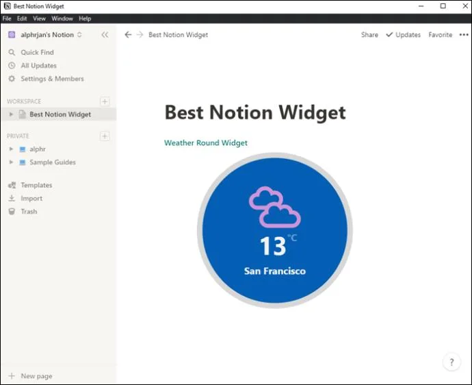 De 20 beste notie-widgets