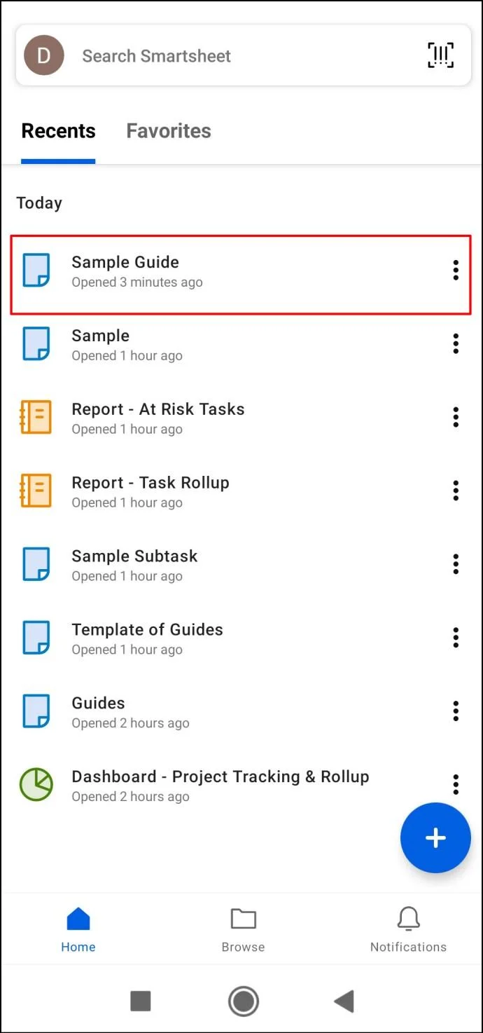 Come aggiungere una sottoattività in Smartsheet