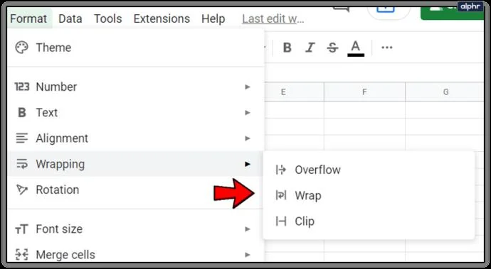 Options d'enveloppement