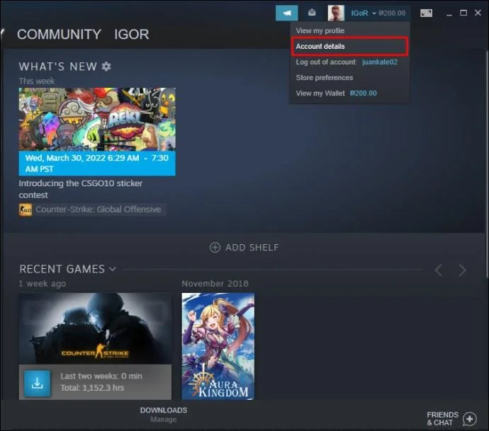 نحوه رفع خطای Steam «تراکنش شما نمی‌تواند تکمیل شود…».