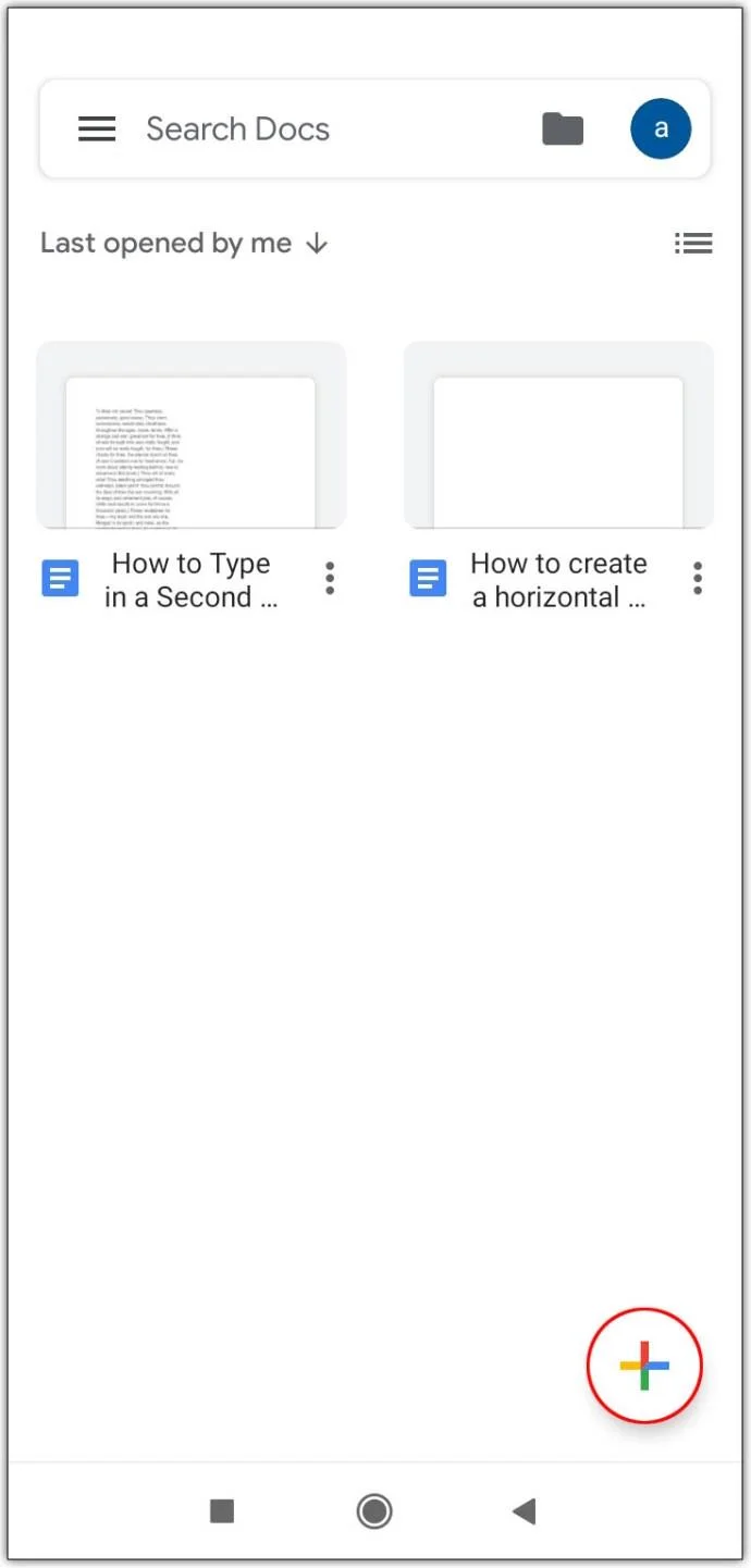 Come creare due colonne in Google Docs