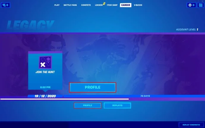 نحوه مشاهده آمار Fortnite
