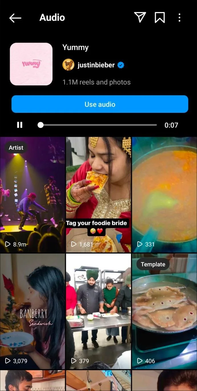 De beste Instagram Reels-nummers