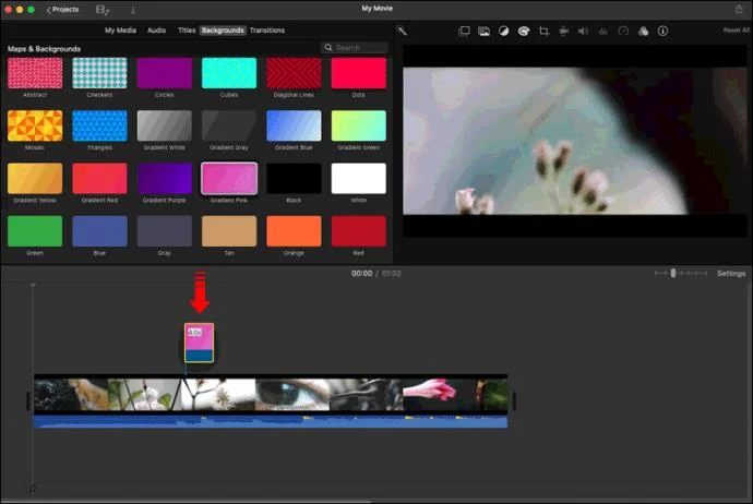 نحوه اضافه کردن متن به ویدیو در Imovie