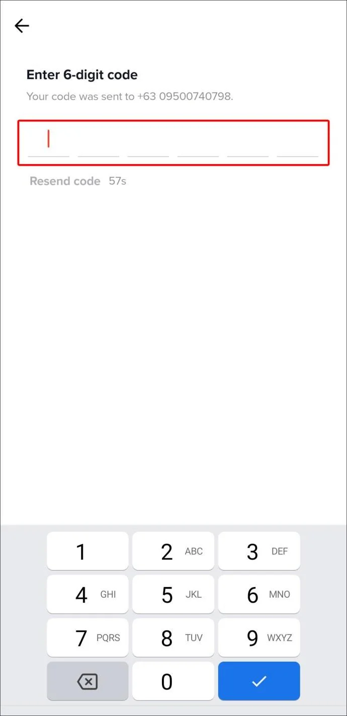 نحوه رفع مشکل پیام های TikTok