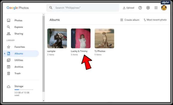 نحوه تغییر Google Photos به یک حساب دیگر