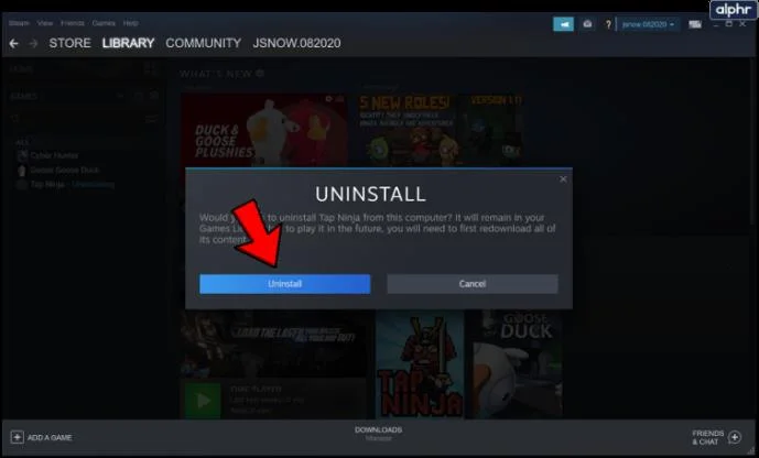 چگونه یک بازی Steam را حذف کنیم