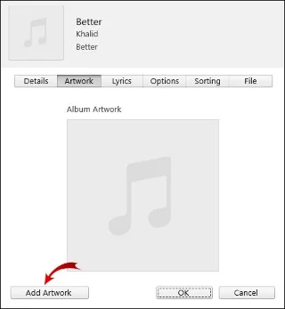 نحوه اضافه کردن آثار هنری آلبوم به ITunes