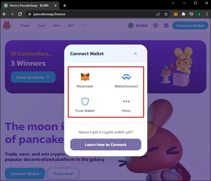 نحوه فروش توکن در PancakeSwap