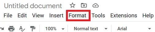 Come creare due colonne in Google Docs