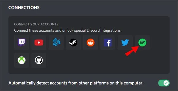 نحوه اتصال Discord به Spotify