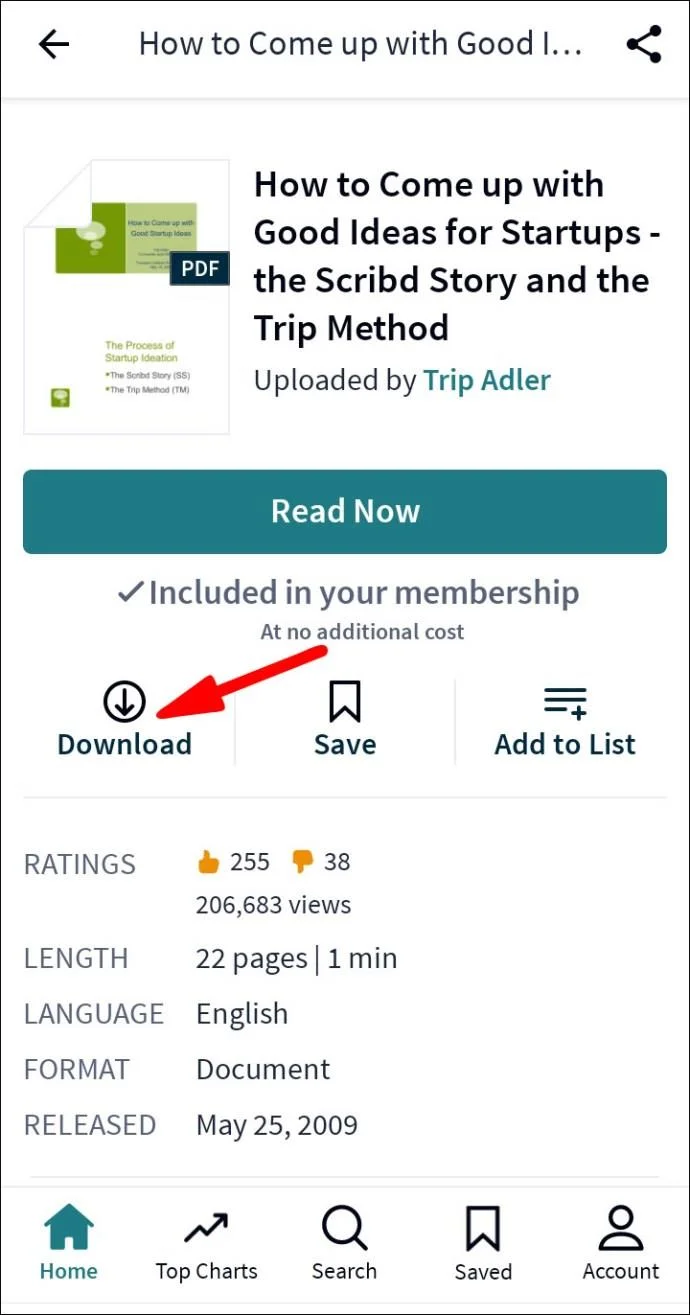 Cara Mengunduh PDF Dari Scribd