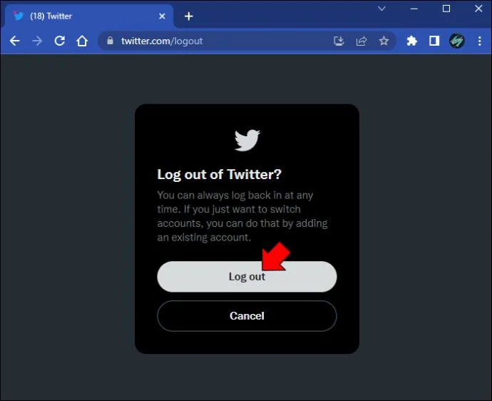 نحوه خروج از توییتر در رایانه شخصی یا دستگاه تلفن همراه