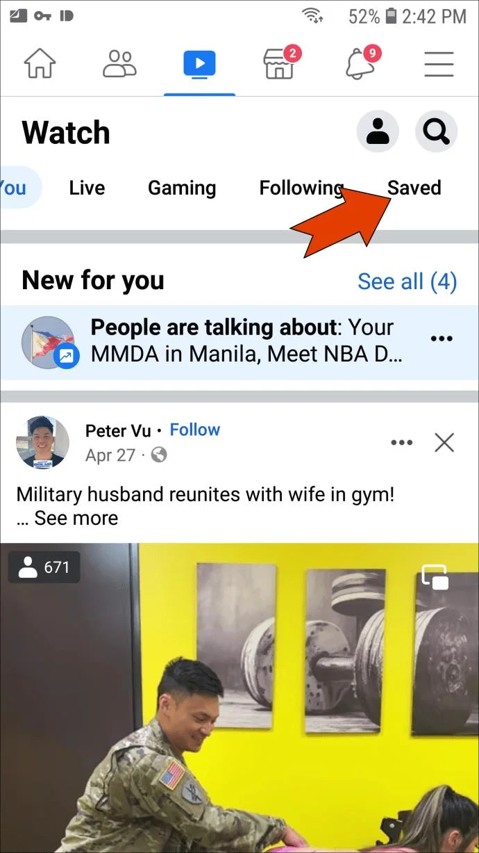 Como ver vídeos assistidos recentemente no Facebook