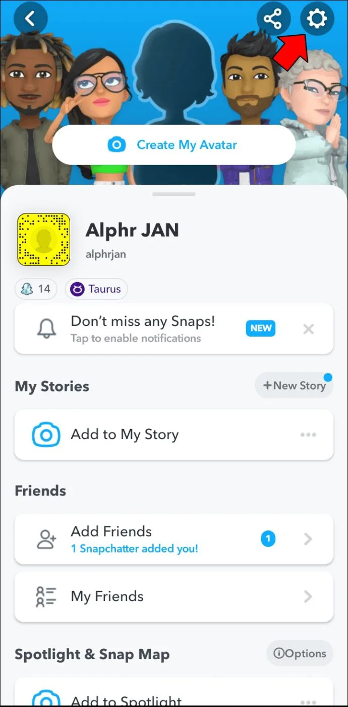 Jak wyłączyć sugestie znajomych w SnapChat