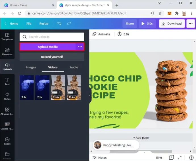 نحوه استفاده از Canva برای ایجاد یک تصویر کوچک YouTube نحوه استفاده از Canva برای ایجاد یک تصویر کوچک YouTube