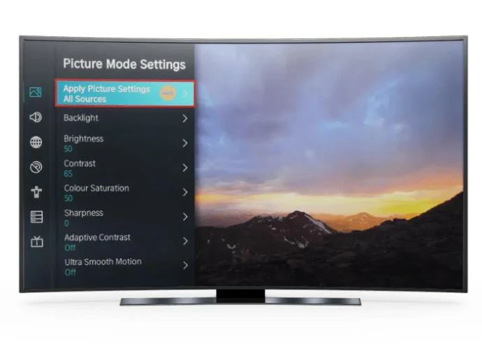 چگونه HDR را در تلویزیون هایسنس روشن یا خاموش کنیم