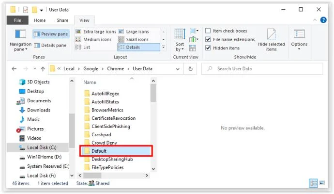 نشانک‌های Google Chrome کجا ذخیره می‌شوند؟
