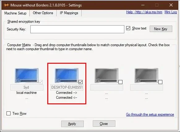 1 つのモニター内で 2 台のコンピューターを使用する方法