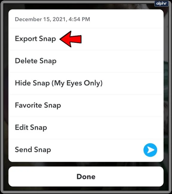 Jak wyeksportować wszystkie wspomnienia w Snapchacie