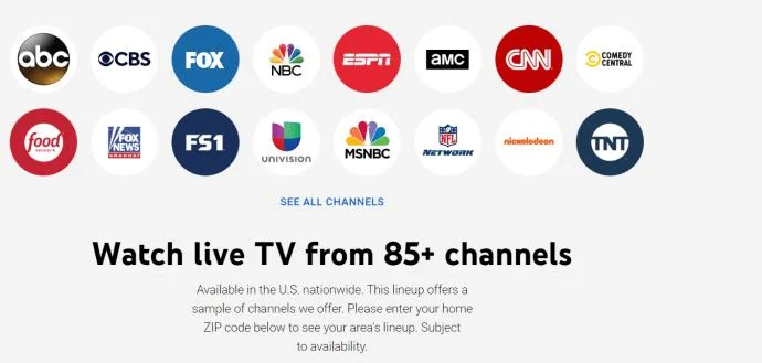 نحوه تغییر مکان و ایستگاه های محلی در YouTube TV