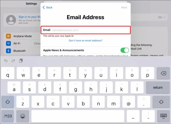 نحوه ایجاد یک آدرس ایمیل ICloud
