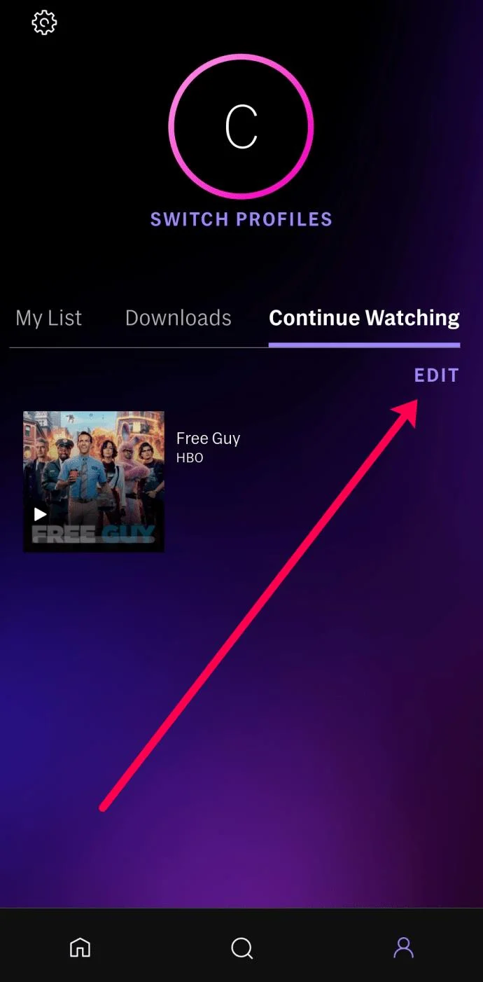 نحوه پاک کردن ادامه تماشا در HBO Max