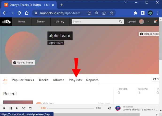 SoundCloud에서 재생 목록의 사진을 변경하는 방법