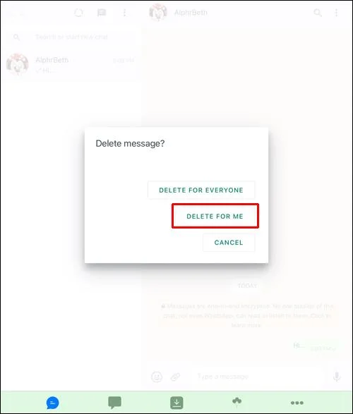 چگونه یک پیام را در واتس اپ حذف کنیم