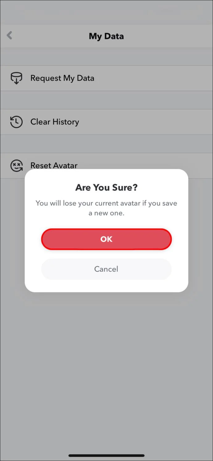 Confirm Reset Confirm Reset