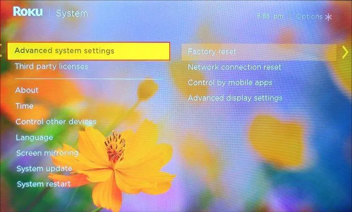 Come cambiare la tua posizione su un dispositivo Roku