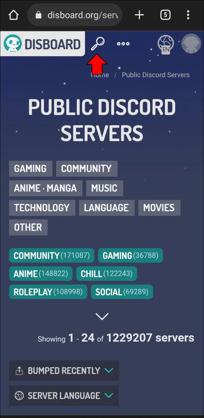 چگونه سرورهای Discord را در رایانه شخصی یا دستگاه تلفن همراه پیدا کنیم