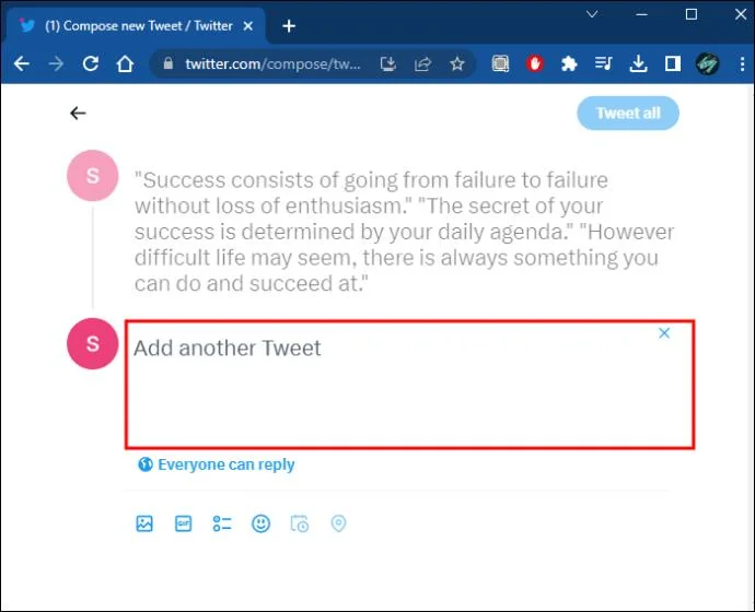 Como agendar tópicos do Twitter (Twitter Thread Maker)