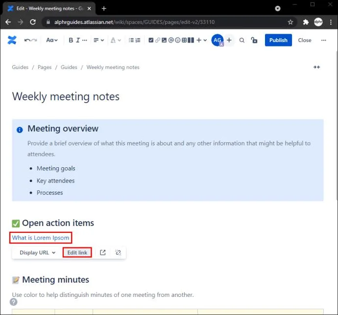 Cara Menautkan Ke Halaman Lain Dalam Confluence