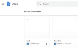 نحوه اضافه کردن شماره صفحات به Google Docs