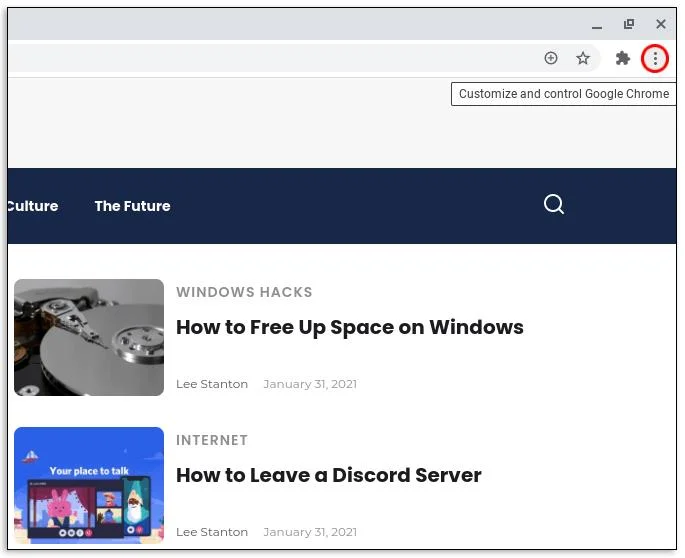 نحوه استفاده از Inspect Element