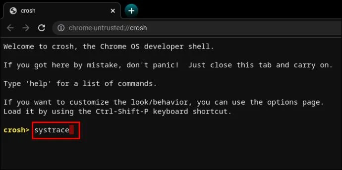 Polecenia CROSH — przewodnik po Twoim Chromebooku